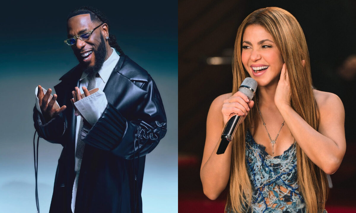 Burna Boy and Shakira